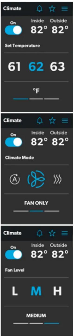 DOMETIC Interact Solution - Climate Screens - 1