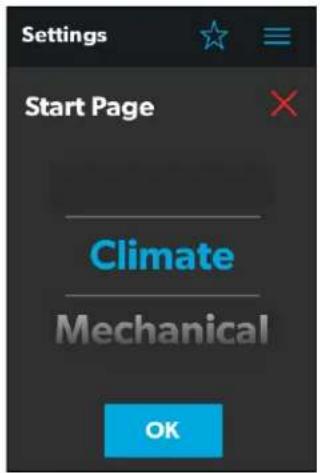 DOMETIC Interact Solution - Section Start Page (Page de démarrage) - 1