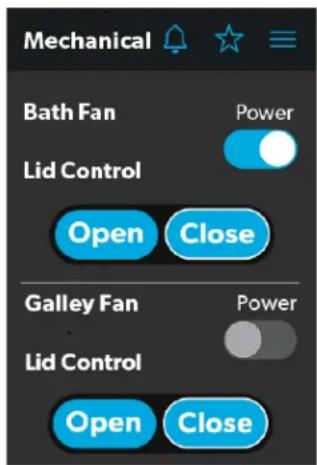DOMETIC Interact Solution - Basic Vent Fan Controls - 1