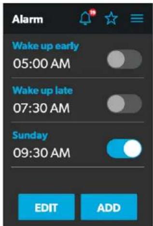 DOMETIC Interact Solution - Écran Alarms (Alarmes) - 1