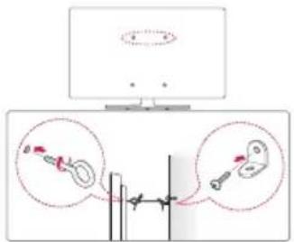LG 65UW961H - Fixar a TV numa parede - 1