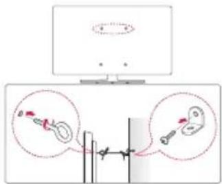 LG 65UW961H - Fixation fiable de la TV au mur - 1