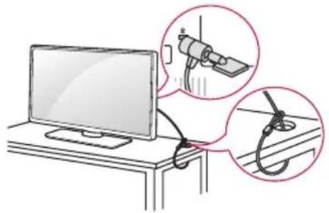 LG 65UW961H - Xpólón Tou συστήματος ασφαλείας kensington - 1