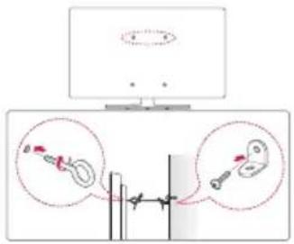 LG 65UW961H - TV'nin duvara sabitlenmesi - 1