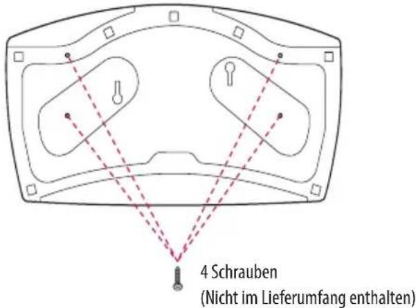 LG 32LW300C - Befestigung des TV-Geräts an einem Tisch - 1