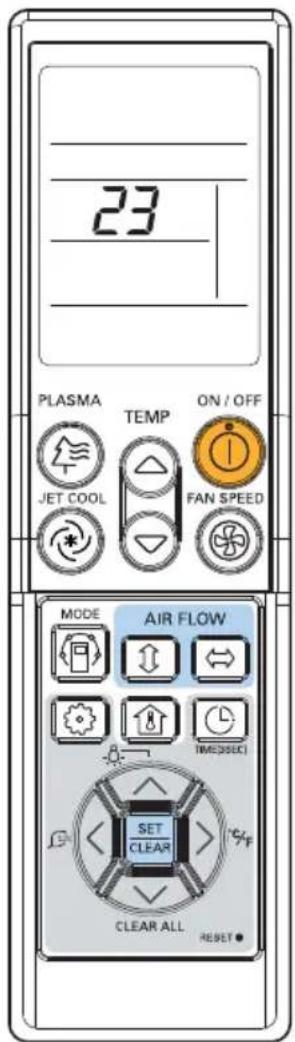 LG UV21H - Installer Setting - Setting Address of Central Control - 1