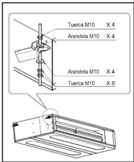 LG ARNU21GL6G4 - UBICACIÓN DEL TORNILLO DE SUJECCIÓN - 2