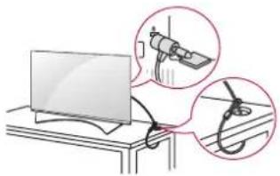 LG 55UF8517 - Het Kensington-veiligheidssysteme gebruiken - 1