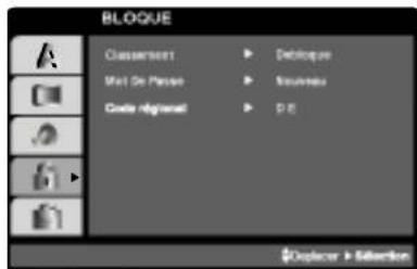 LG DV9902CE1M - BLOQUE (Contrôle des parents) - 1