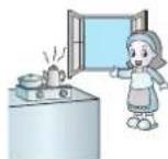 LG PSS200WC - Al cocinar utilice una adecuada circulación de aire - 1