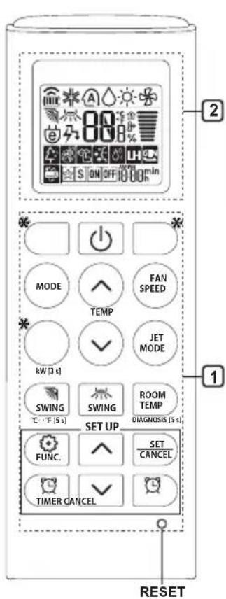 LG S09ER - Utilisation de la télécommande sans fil - 1