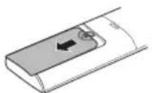 LG S12ET - Introducerea bateriilor - 1