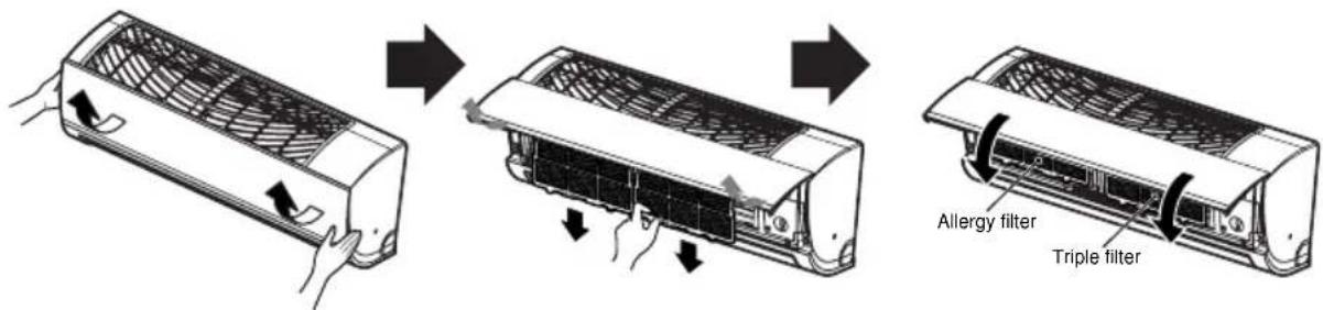LG S09BF - Removal of Filters - 1