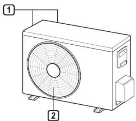 LG PM05SP - Notranja enota Zunanja enota - 2