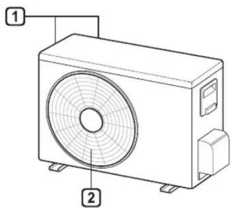 LG PM05SP - Vnútorná Jednotka Vonkajšia Jednotka - 2