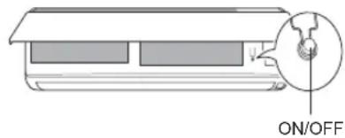 LG PM05SP - Funcimiento do ar condicionado sem o commando à distência - 1