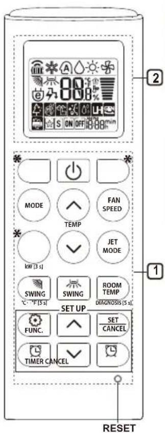 LG AM12BP - Verwendung der Funkfernbedienung - 1