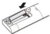 LG AM12BP - Inserimento delle batterie - 2