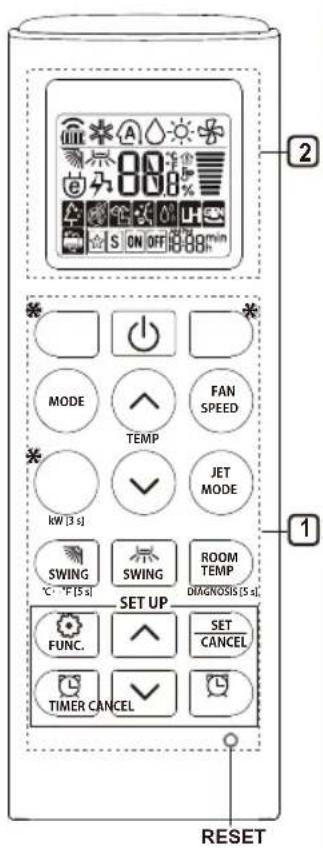 LG AM12BP - Utilizzo del telecomando wireless - 1