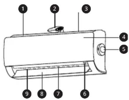 LG AP12RT - Vidaus jrenginys Lauko jrenginys - 1