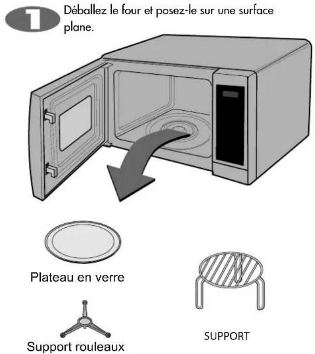 LG MH6042US - Déballage de l'appareil et Installation - 1