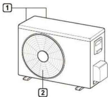 LG AM09BP - Osad ja funktsioonid Siseseade Valisseade - 2