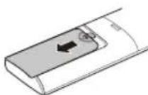 LG AM09BP - Inserimento delle batterie - 1