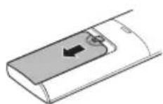 LG AP09RT - A szárazelemek behelyezése - 1