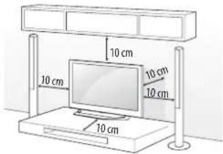 LG 43UF6807 - Mounting on a table - 1