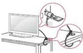 LG 43UF6807 - Uso del sistemas de seguidad kengsington - 1