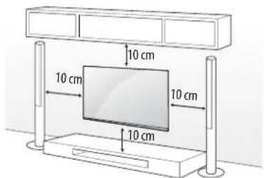 LG 43UF6807 - Namescanje na steno - 1
