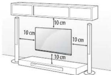 LG 43UF6807 - Wandmontage - 1