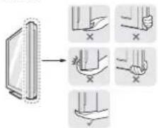 LG 43UF6807 - Ecrā, estrutura, caixa e suporte - 2