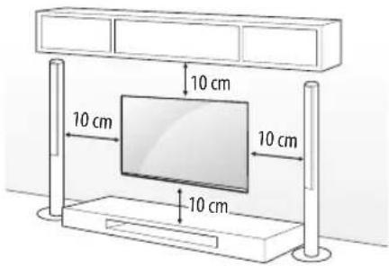 LG 55UF8007 - Montaggio a parete - 1