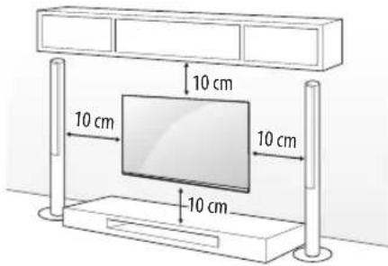 LG 55UF8007 - Nameščanje na steno - 1