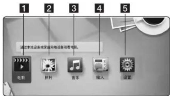 LG HB806TM - 使用[主菜单]菜单 - 1