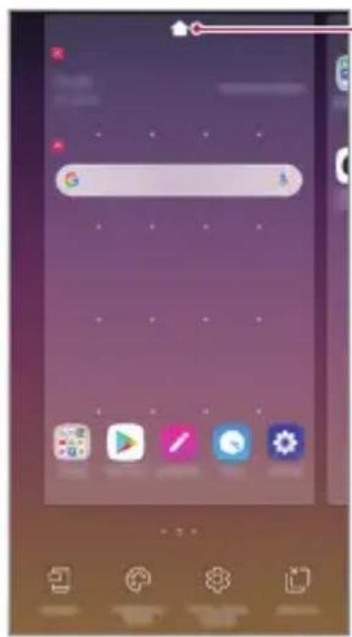 LG LMX540EMW - Editarea ecranului de pornire - 1