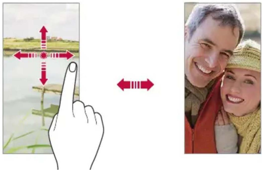 LG LMX540EMW - Przełączanie między aparatami - 1