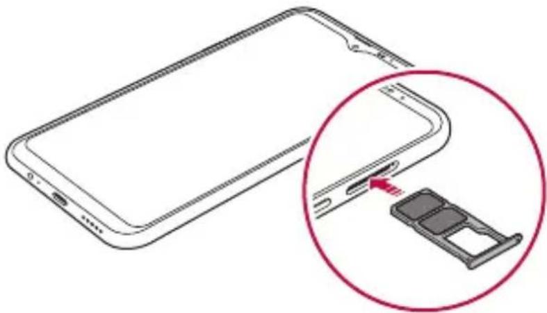 LG LMX540EMW - Instalarea cartelei SIM - 5