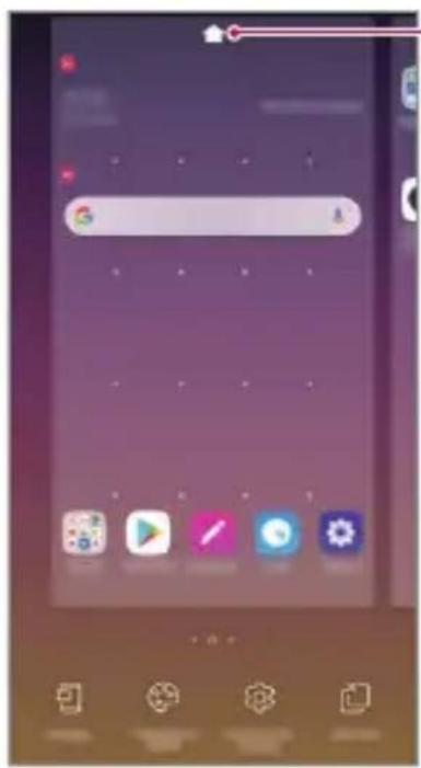 LG LMX540EMW - Editing the Home screen - 1