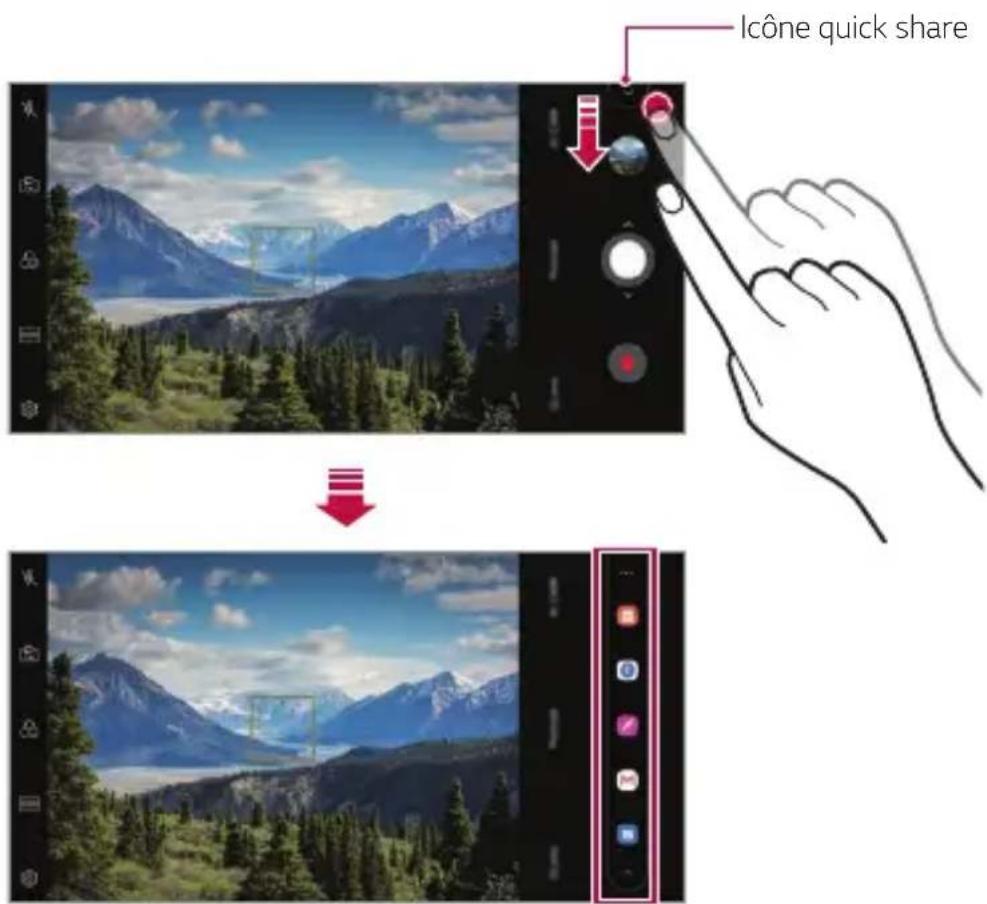 LG LMX540EMW - quick share - 1