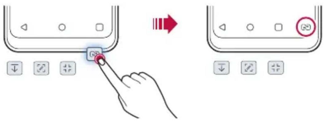 LG LMX540EMW - Modification des touches tactiles de l'écran d'accueil - 1
