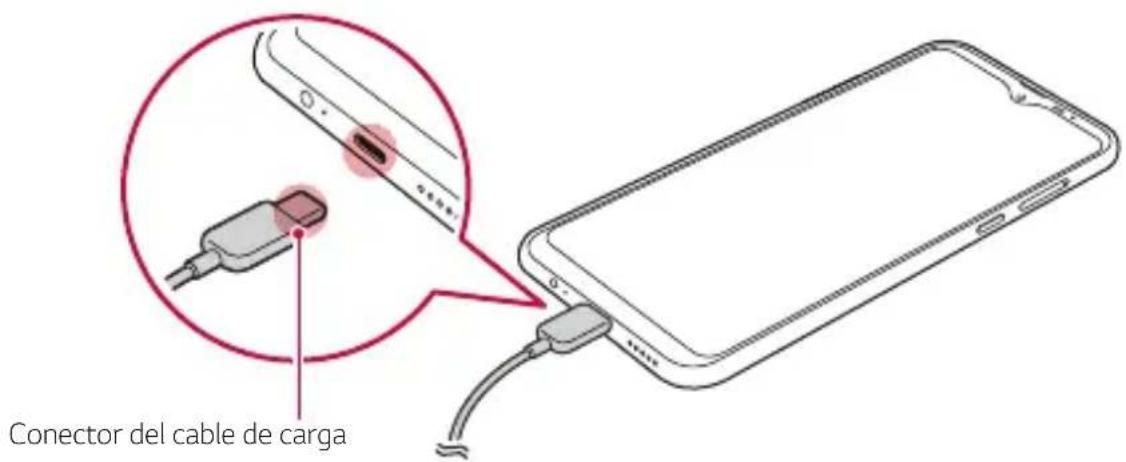 LG LMX540EMW - Carga de la batería - 1