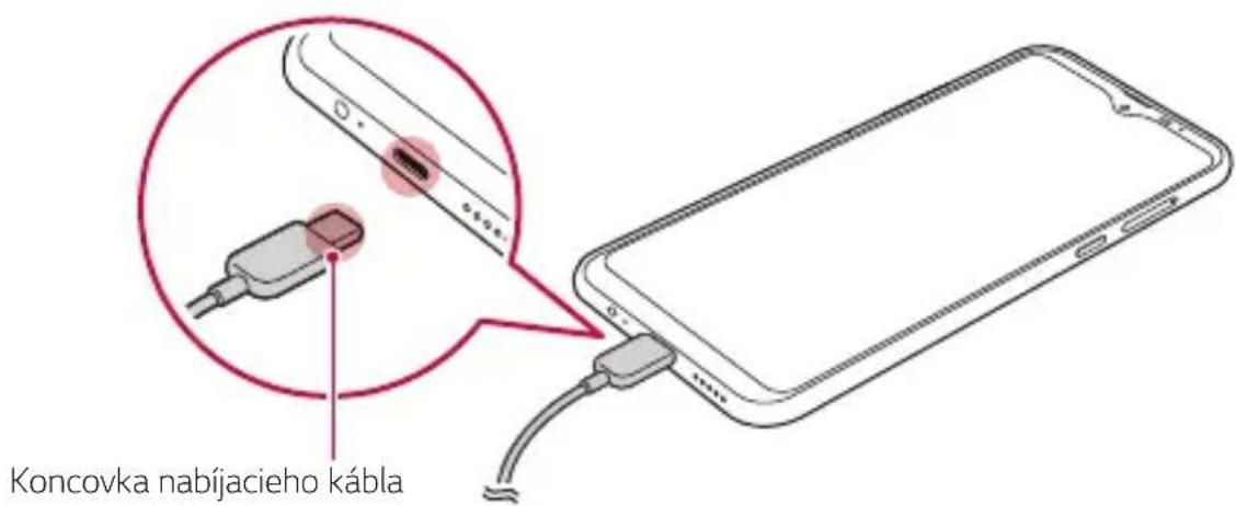LG LMX540EMW - Nabíjanie batérie - 1