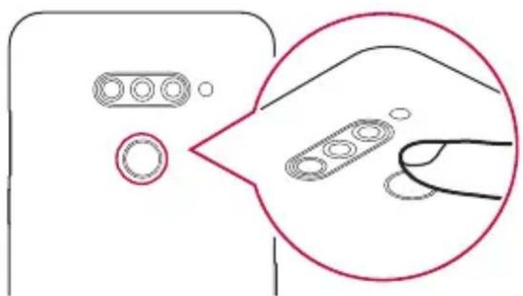 LG LMX540EMW - Registering fingerprints - 3