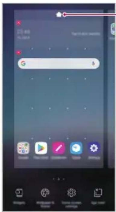 LG LMX430EMW - Editarea ecranului de pornire - 1