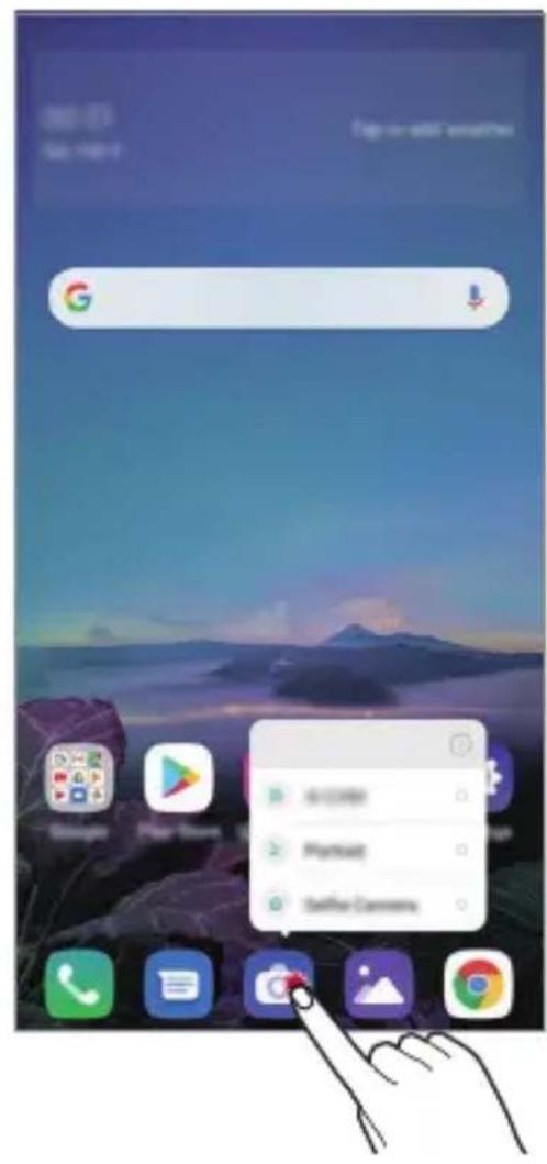 LG LMX430EMW - App Shortcuts - 1
