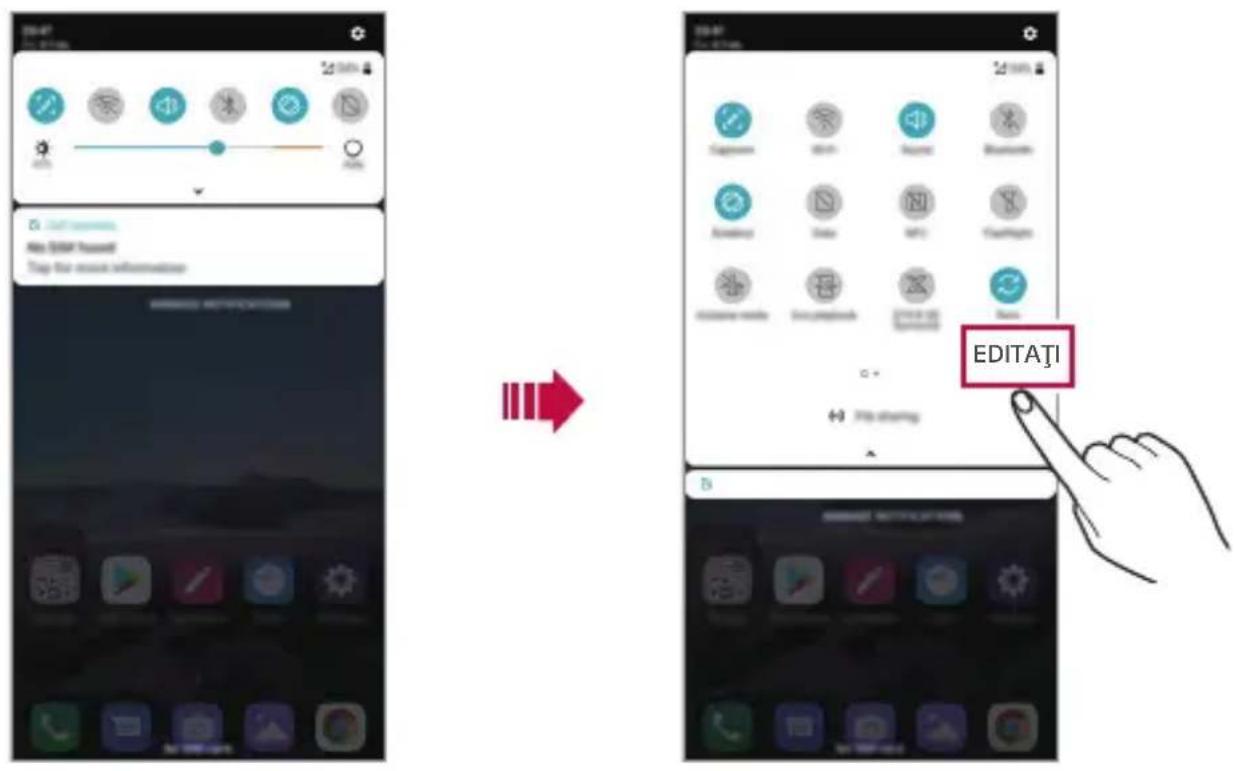 LG LMX430EMW - Panoul de notificări - 1