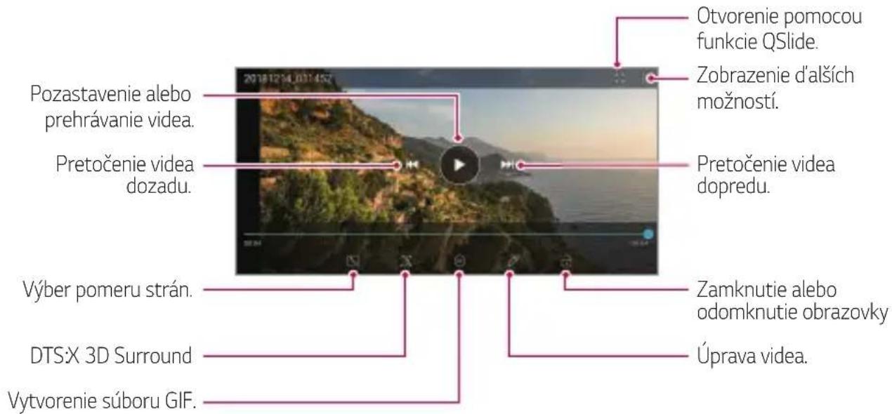 LG LMX430EMW - Prehrávanie video - 1
