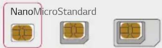LG LMX430EMW - Installation de la carte SIM - 5